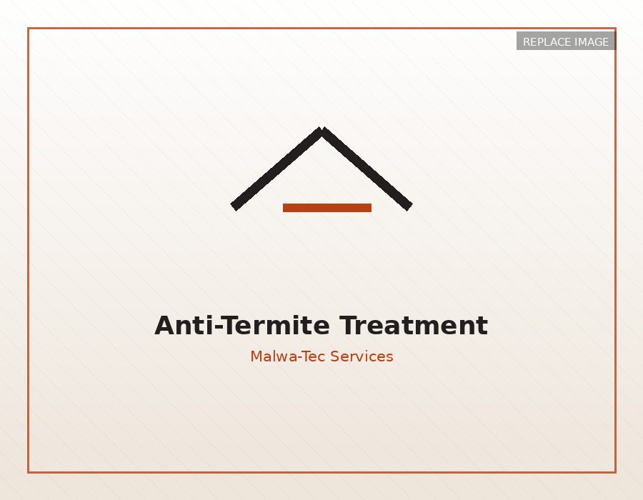 Pre and post construction anti-termite treatment